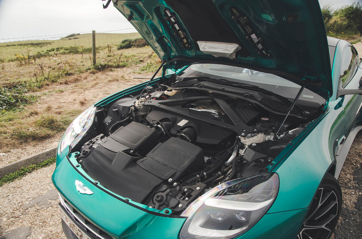 Aston Martin Vantage RT 2024 review engine 0180